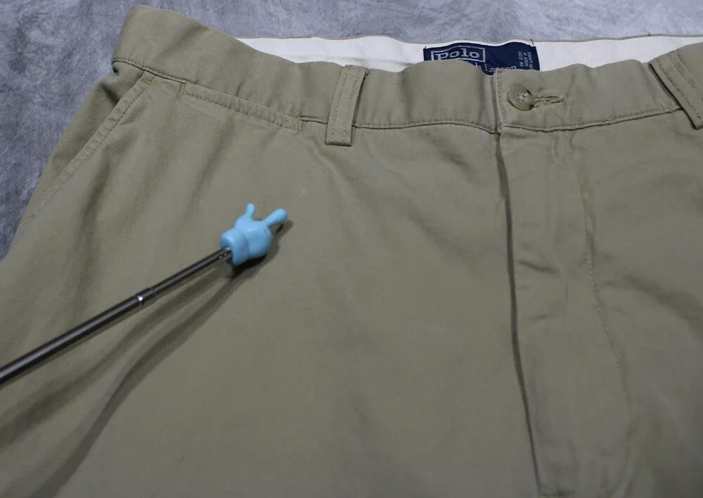 Vintage Polo Ralph Lauren Pants Mens 36x32 Beige Prospect Pant Chino Straight